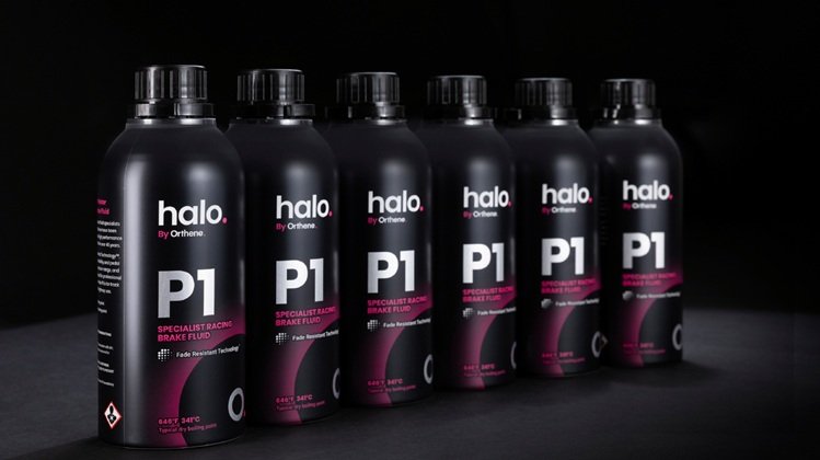 Racing brake fluid P1 HALO BY ORTHENE